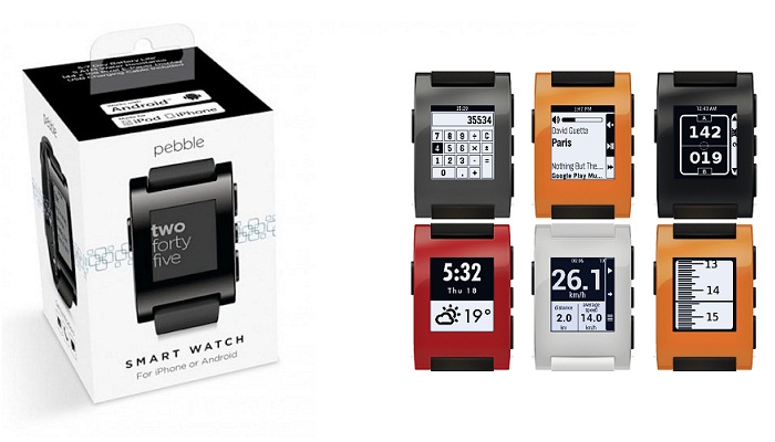 Pebble smart watches