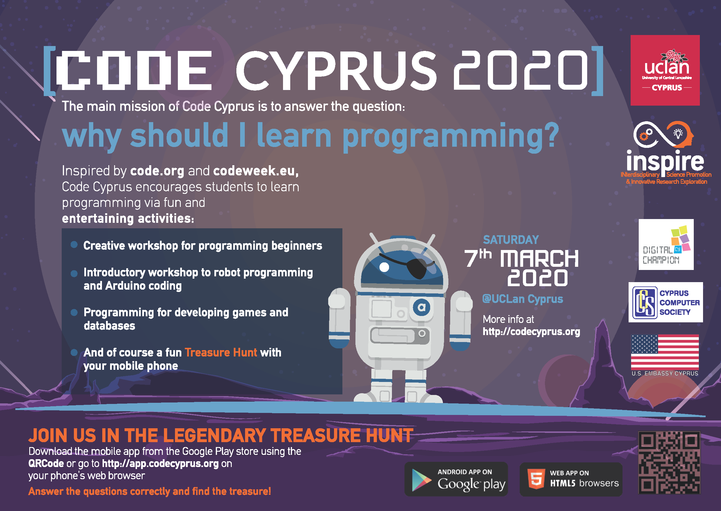 Code Cyprus 2020 leaflet
