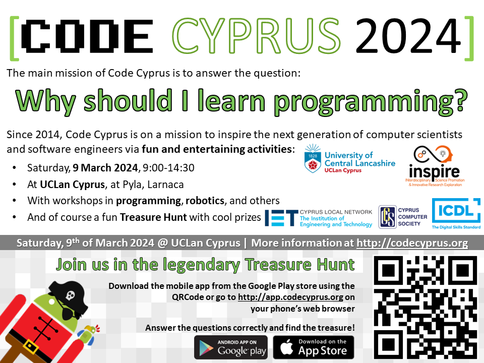 Code Cyprus 2024 leaflet